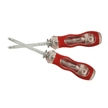 Transparent handle dual-purpose screwdriver